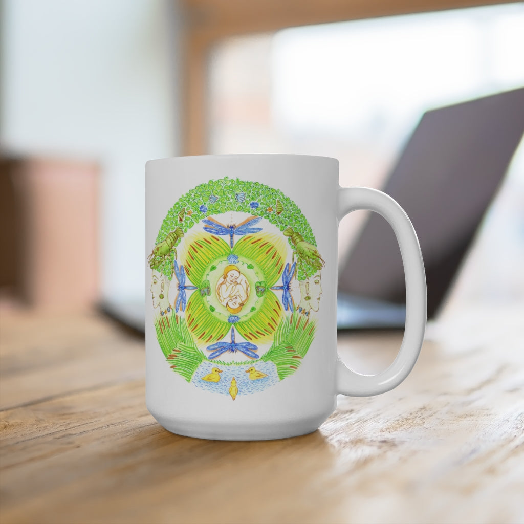Zodiac Sign Mug (Cancer) 15oz