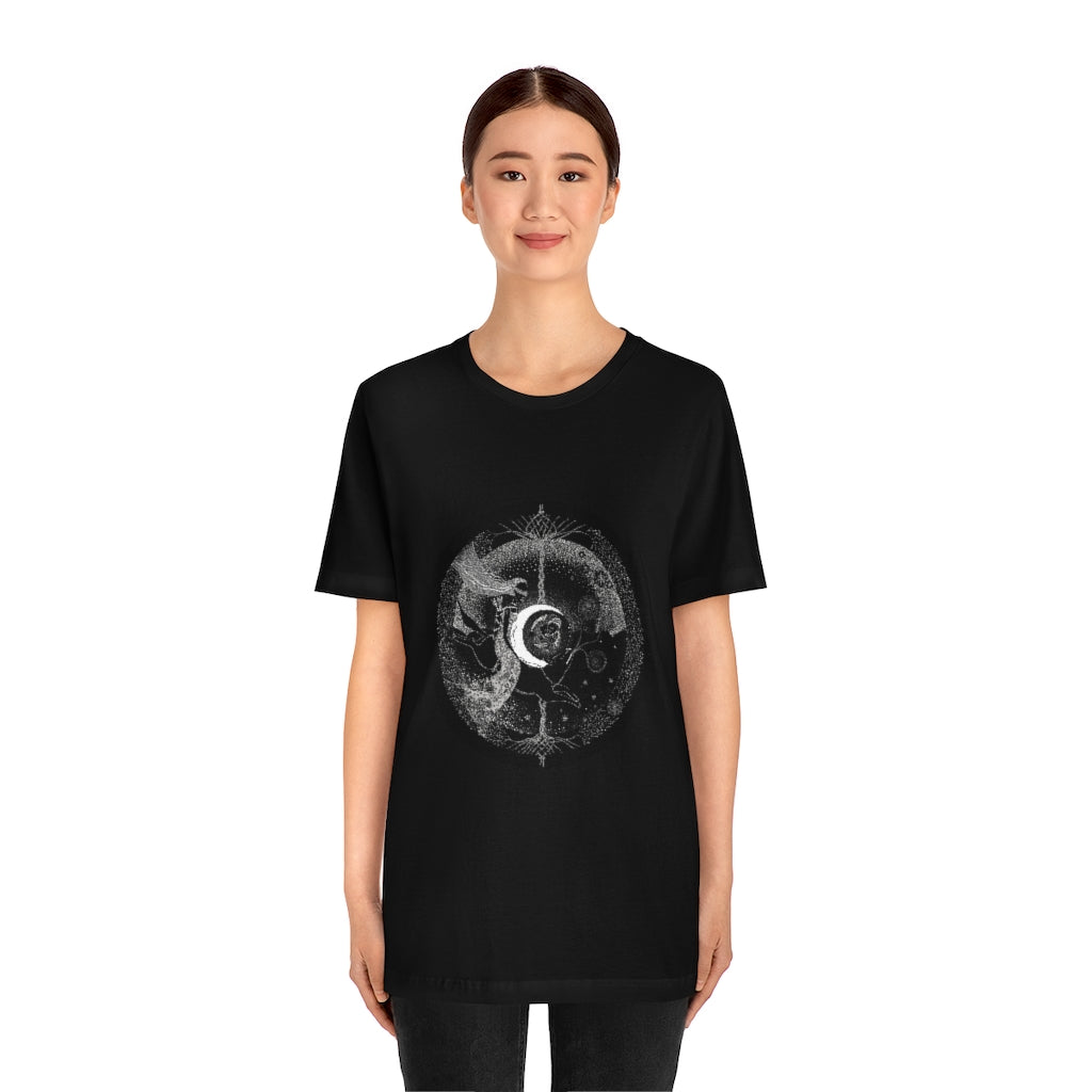 Zodiac Sign T Shirt Black (Sagittarius) Men Edition
