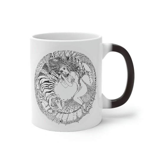 Chinese Zodiac Sign Color Changing Mug (Tiger) Limited Edition