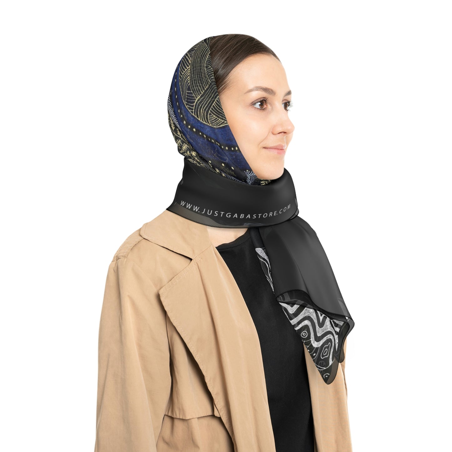 Art Poly Scarf (Journey To Yourself)