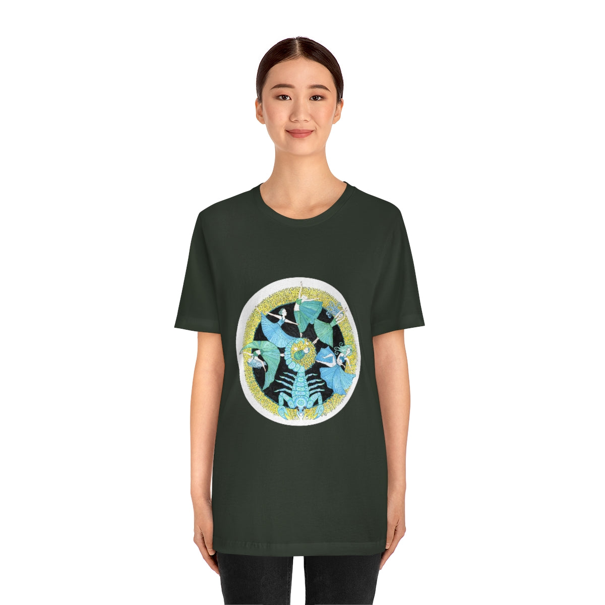 Zodiac Sign T Shirt (Scorpio) Unisex Regular Fit