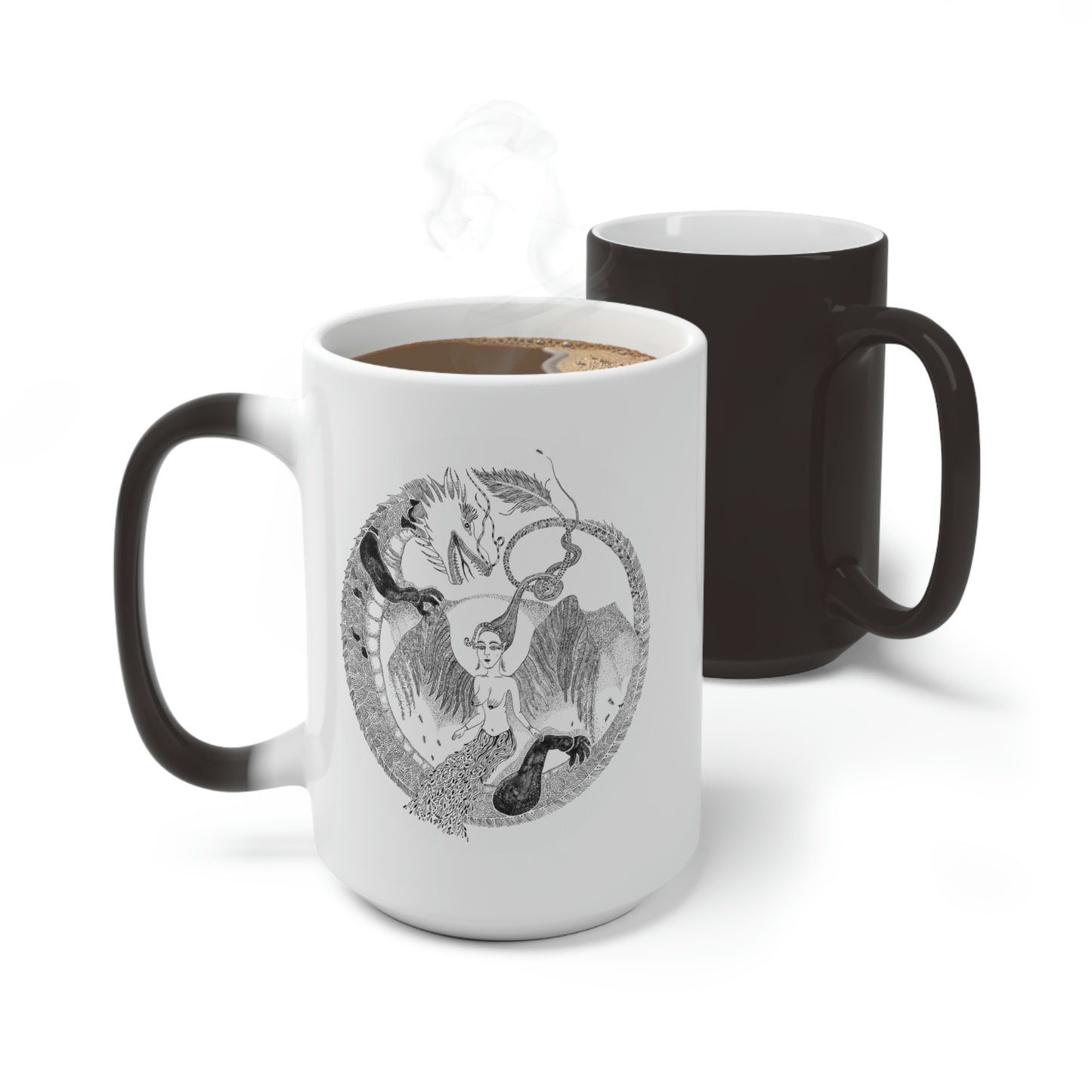 Chinese Zodiac Sign Color Changing Mug (Dragon) Limited Edition