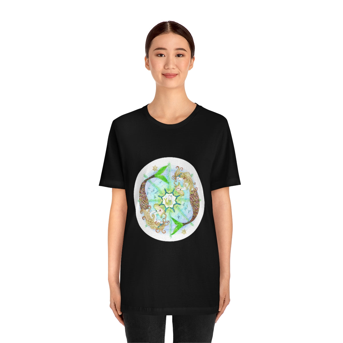 Zodiac Sign T Shirt (Pisces) Unisex Regular Fit