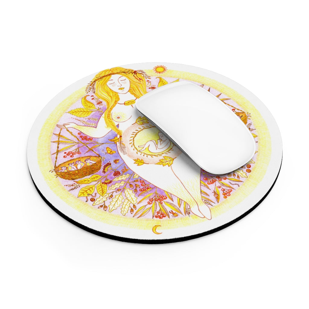 Zodiac Sign Mouse Pad (Libra)