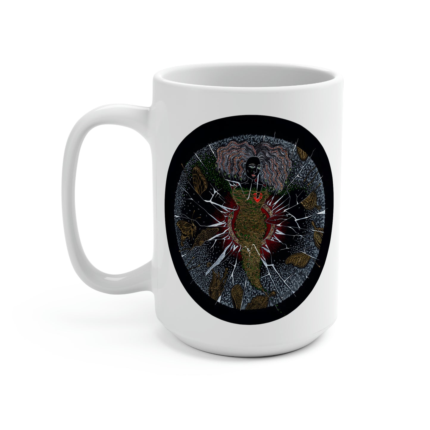 Chinese Zodiac Sign (Snake) Mug 15oz