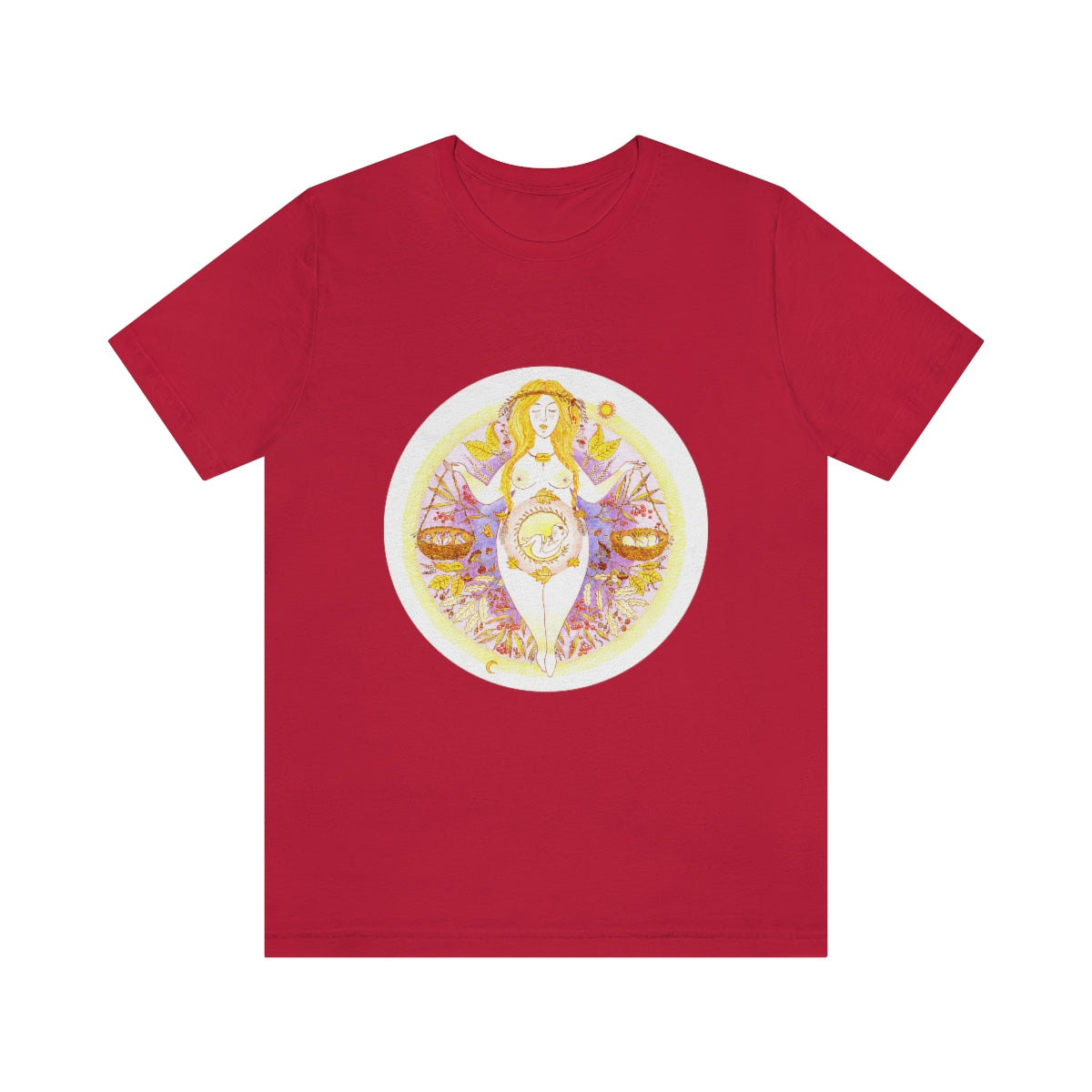 Zodiac Sign T Shirt (Libra) Unisex Regular Fit