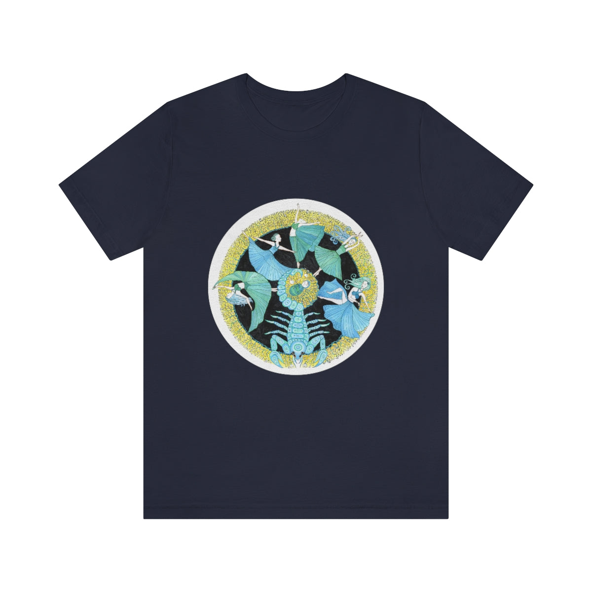 Zodiac Sign T Shirt (Scorpio) Unisex Regular Fit