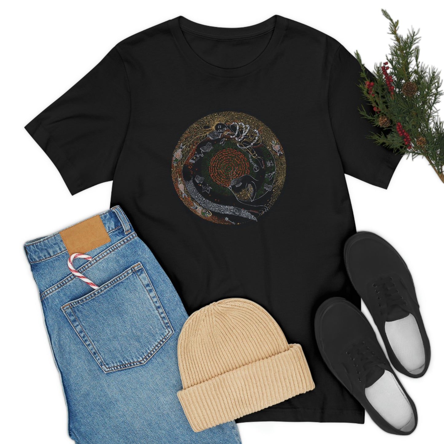 Chinese Zodiac Sign T Shirt (Cat) Unisex Regular Fit