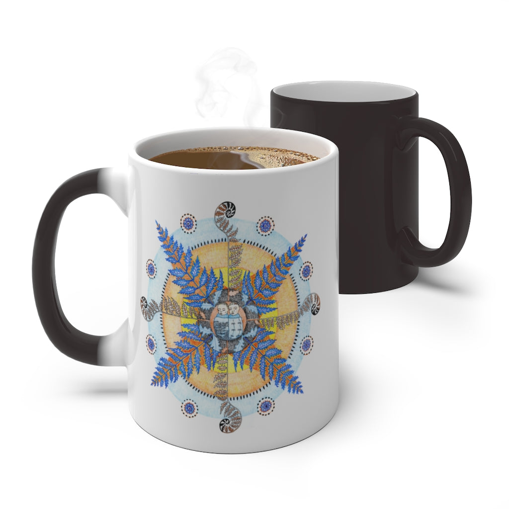 Art Changing Mug (Lullaby by a Fern Plant)