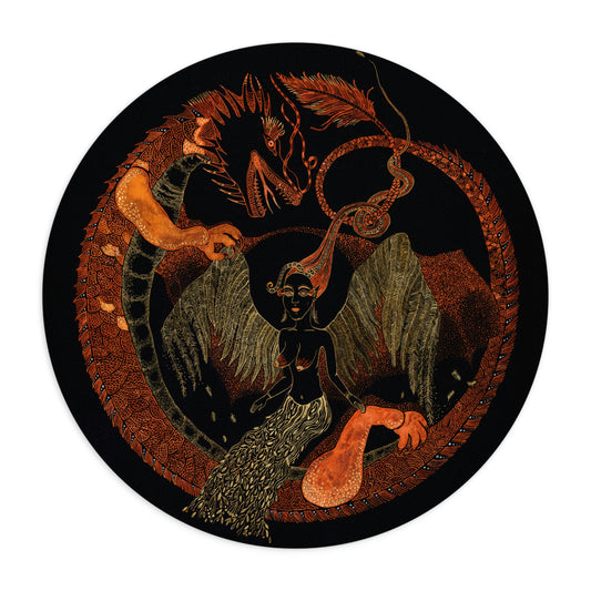Chinese Zodiac Sign Mouse Pad (Dragon)