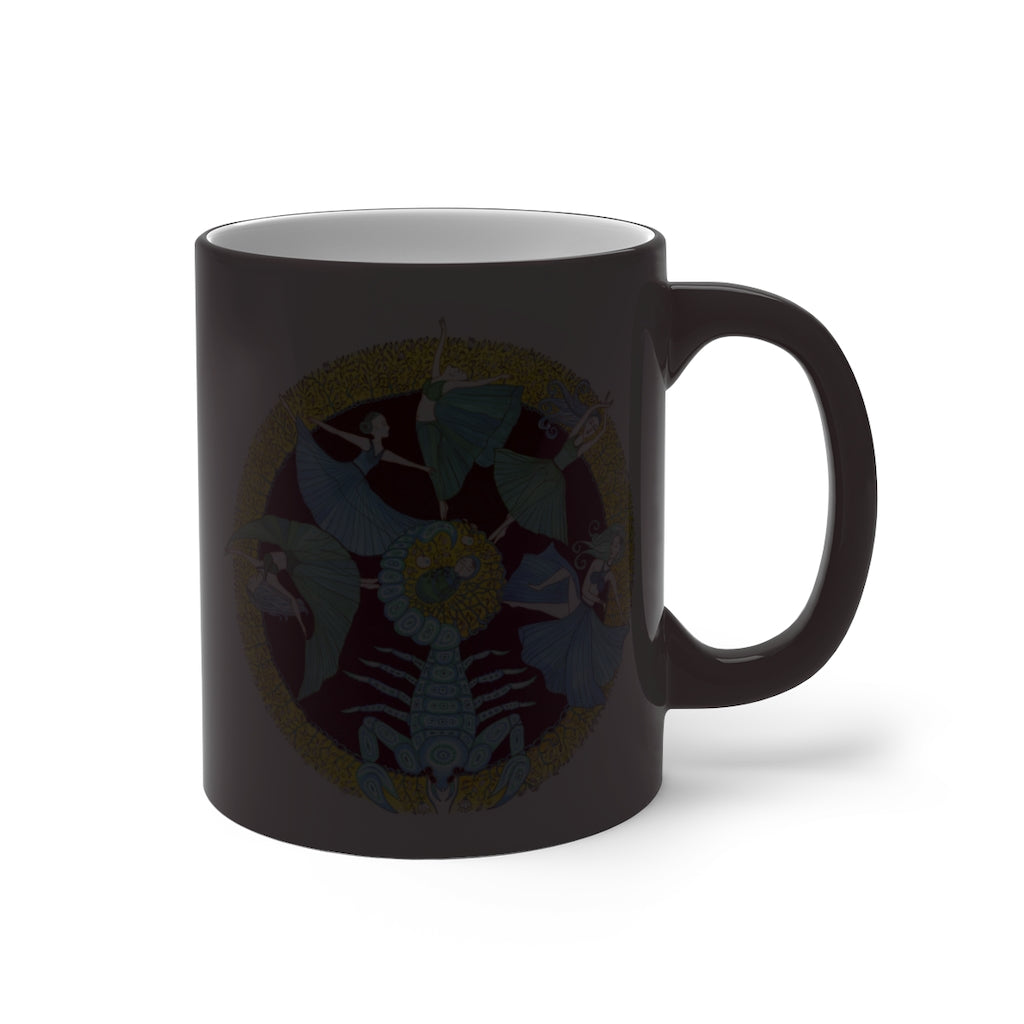 Zodiac Sign Color Changing Mug (Scorpio)