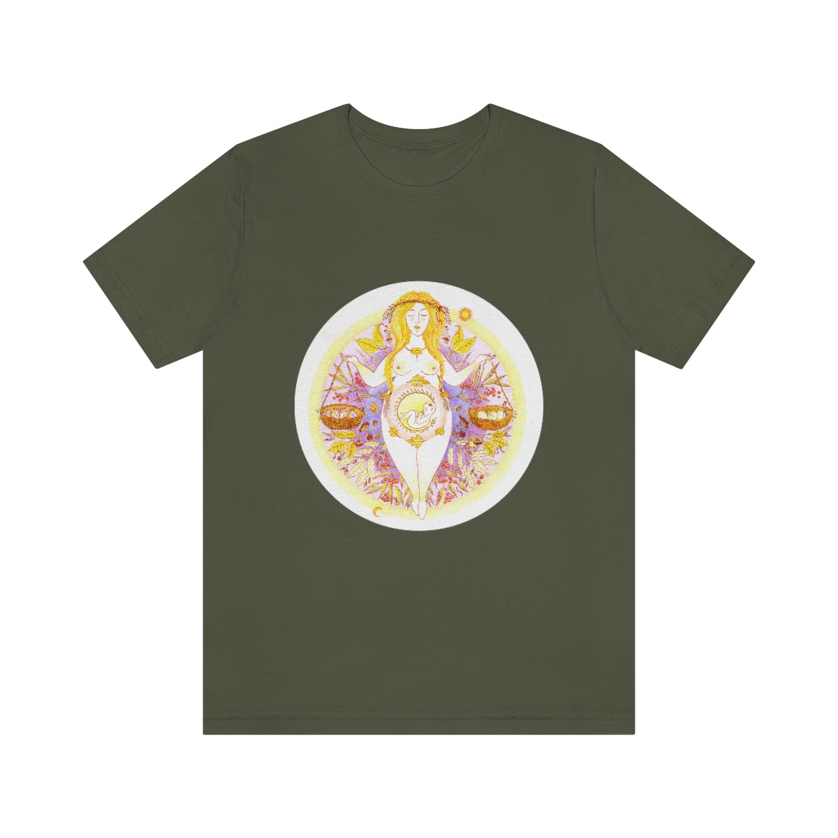 Zodiac Sign T Shirt (Libra) Unisex Regular Fit