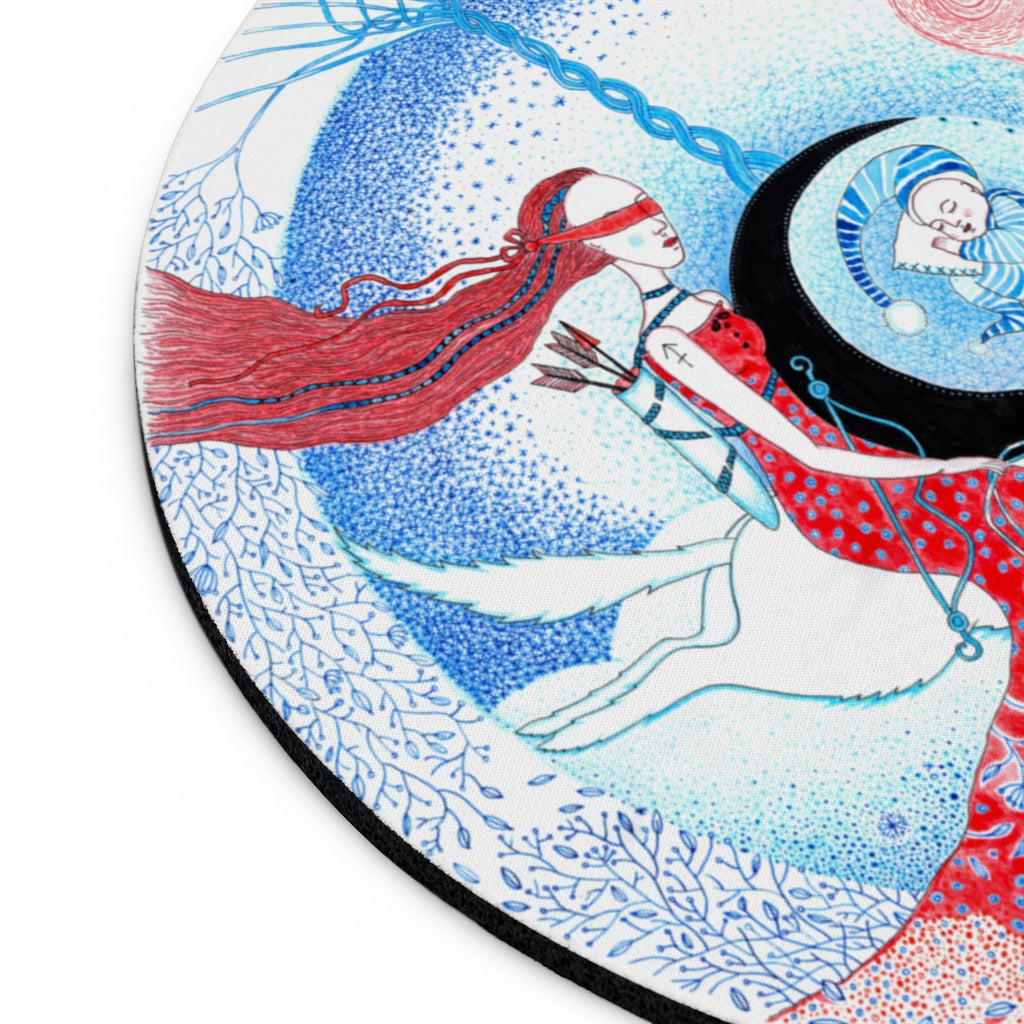 Zodiac Sign Mouse Pad (Sagittarius)