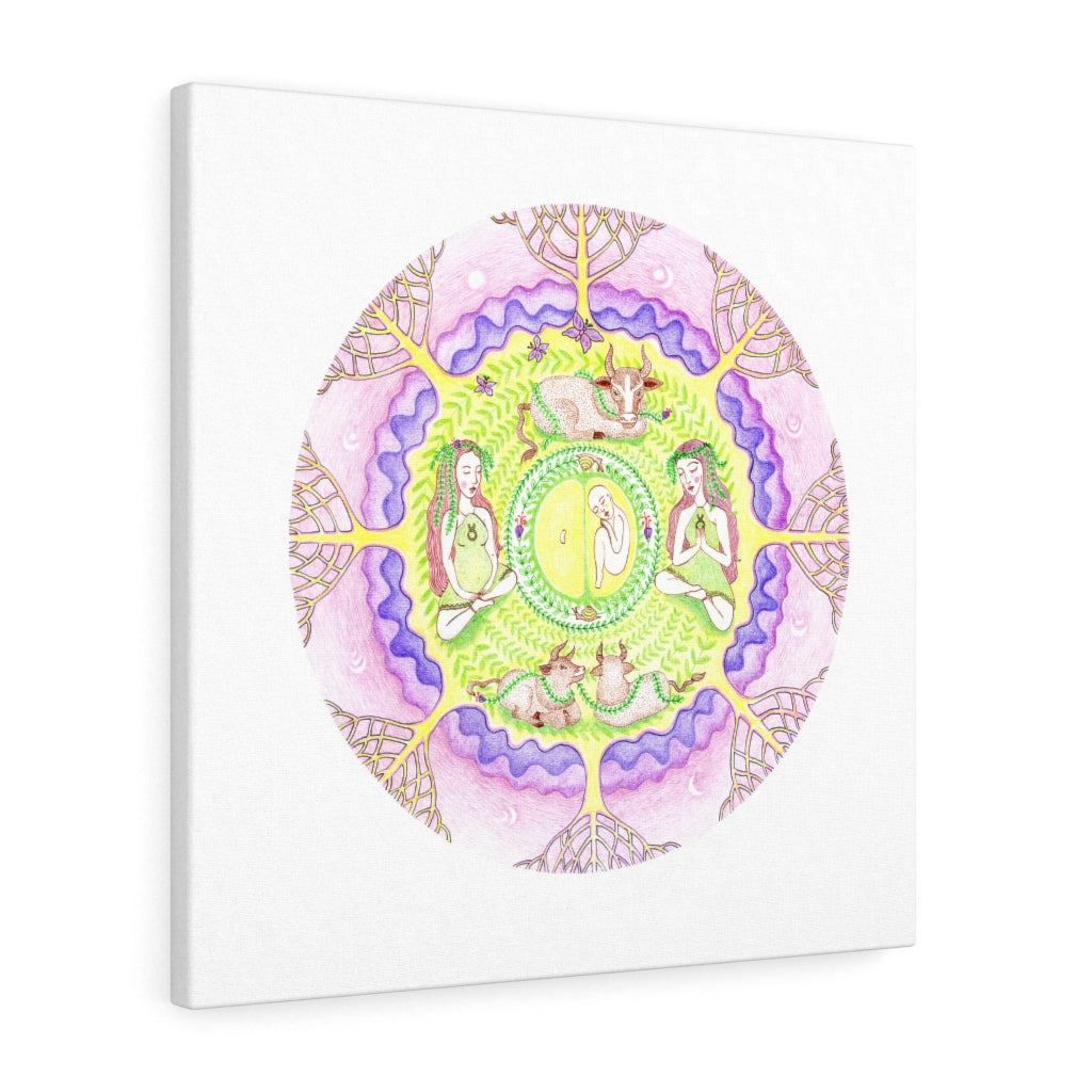 Zodiac Sign Canvas (Taurus)