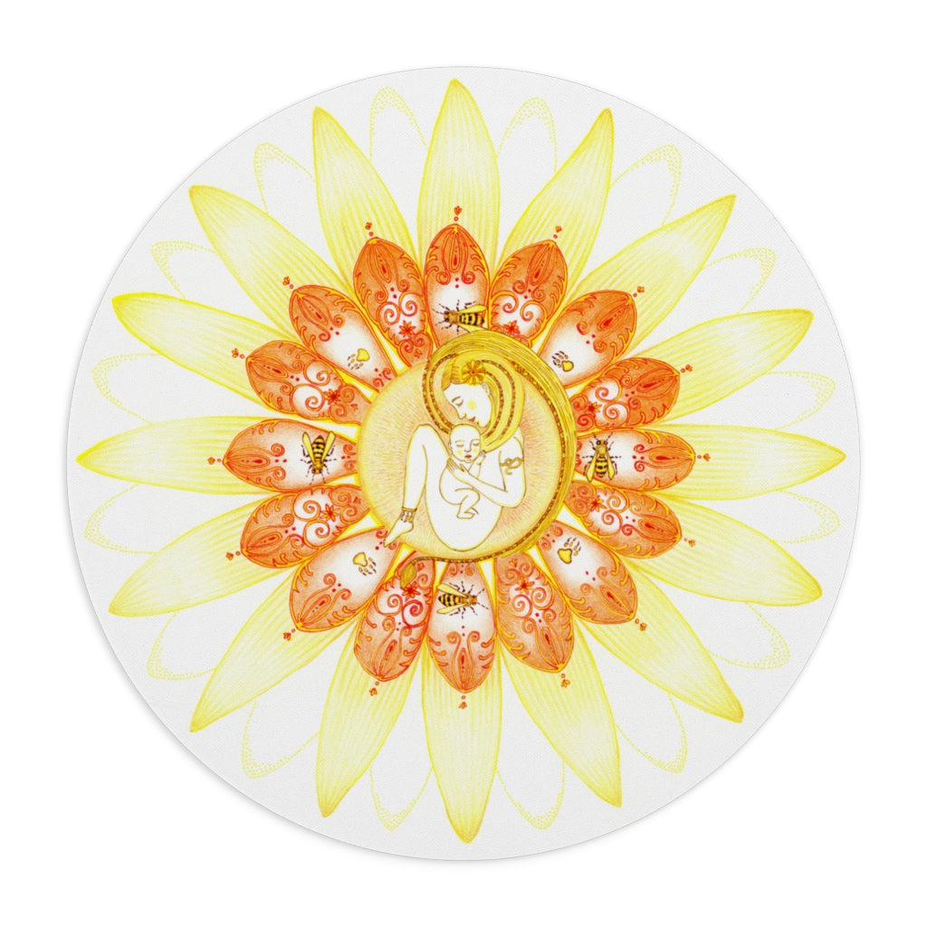 Zodiac Sign Mouse Pad (Leo)