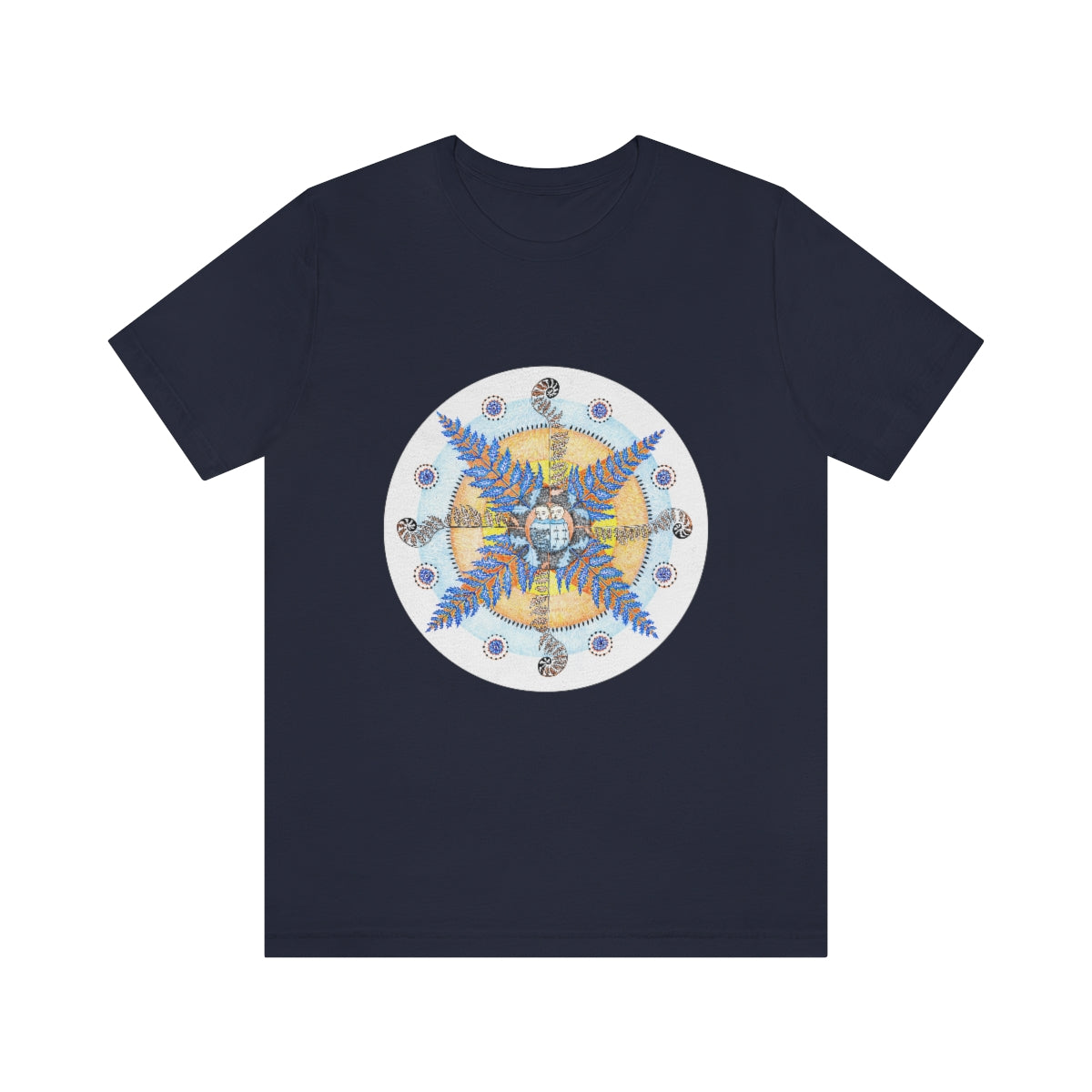 T Shirt (Lullaby of Fern Flower) Unisex Regular Fit