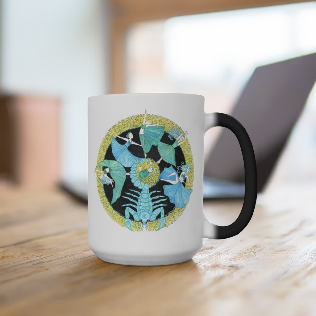 Zodiac Sign Color Changing Mug (Scorpio)