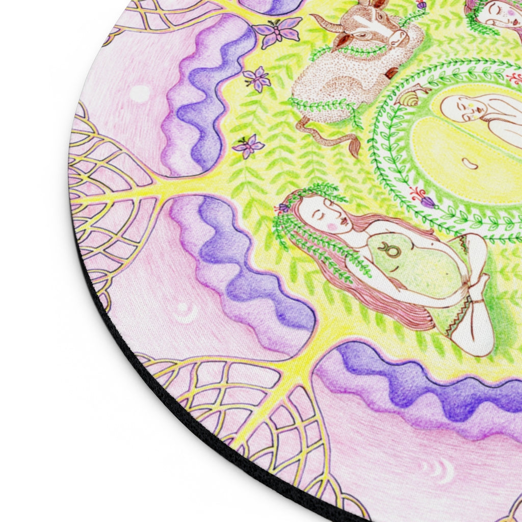 Zodiac Sign Mouse Pad (Taurus)