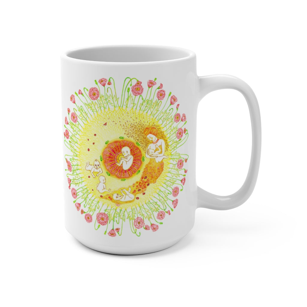 Zodiac Sign Mug (Virgo) 15oz