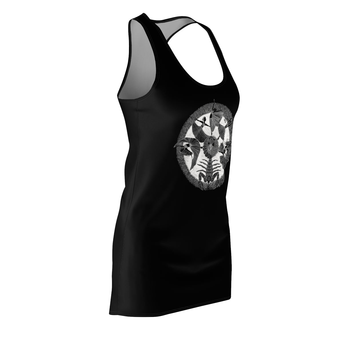 Zodiac Sign Dress Black (Scorpio) Limited Edition