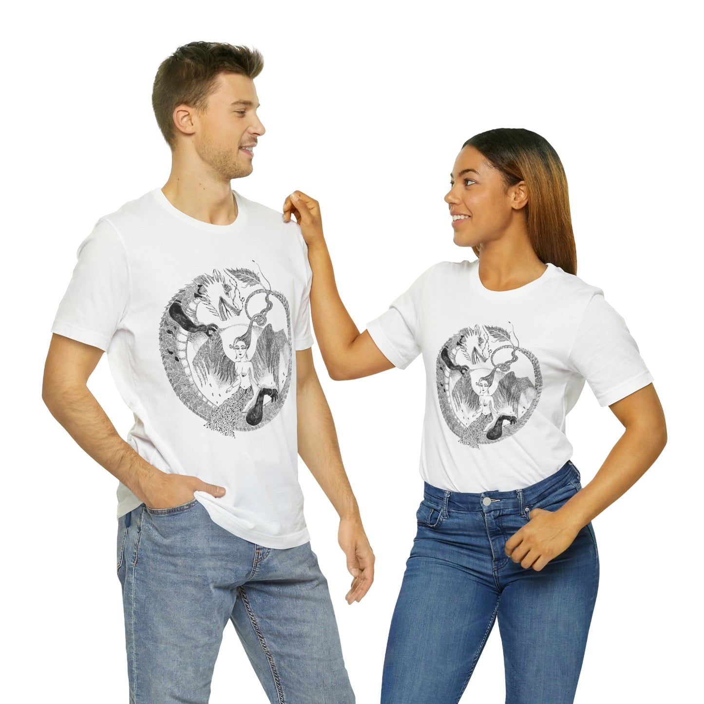Chinese Years Sign (Dragon) Man White Edition