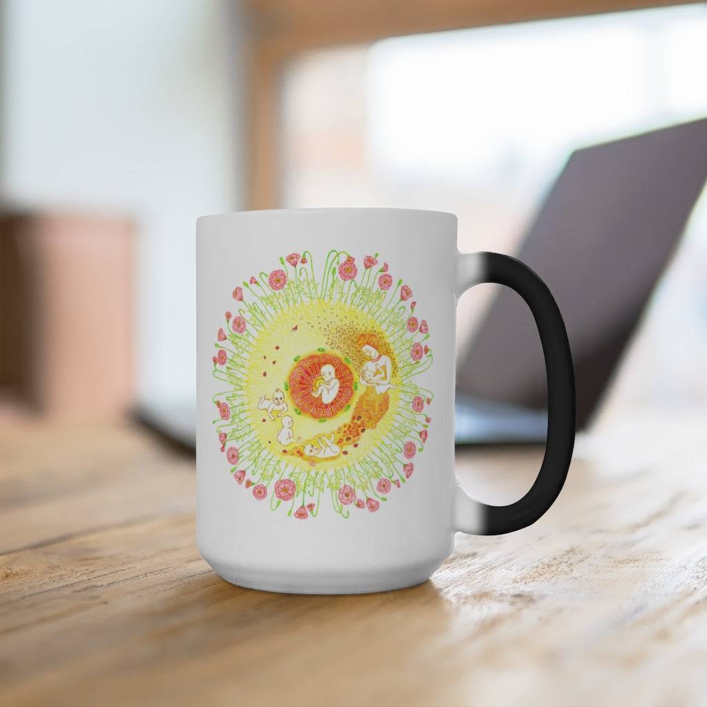 Zodiac Sign Color Changing Mug (Virgo)