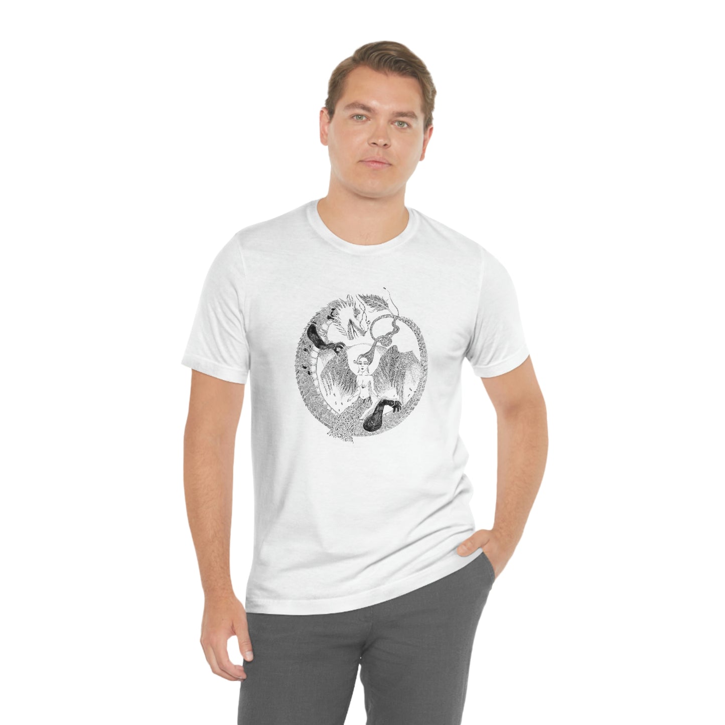 Chinese Zodiac Sign T Shirt (Dragon) Unisex Regular Fit Limited Edition