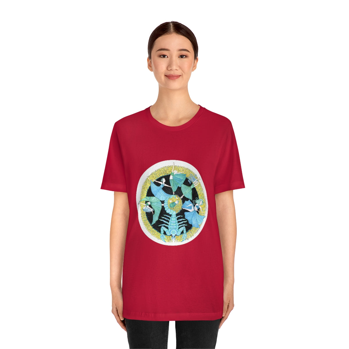 Zodiac Sign T Shirt (Scorpio) Unisex Regular Fit