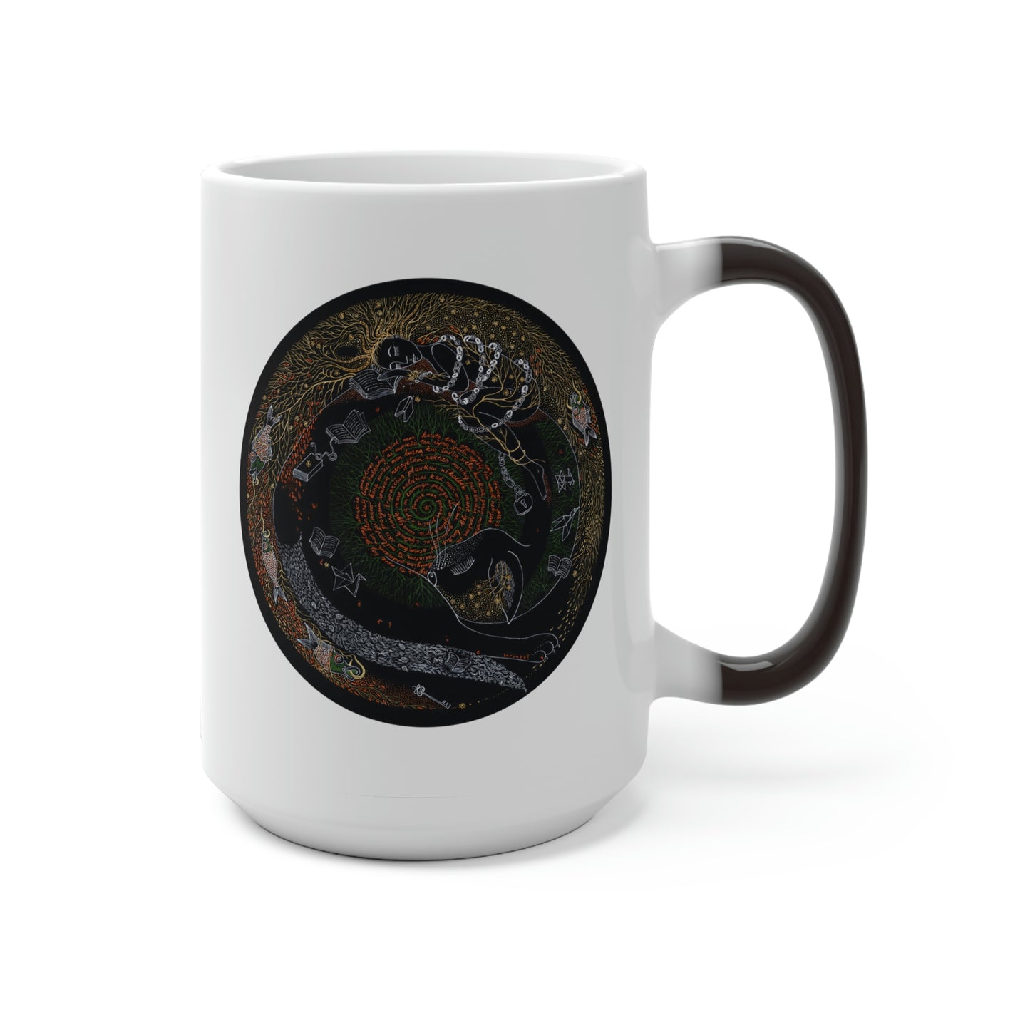 Chinese Zodiac Sign Color Changing Mug (Cat)