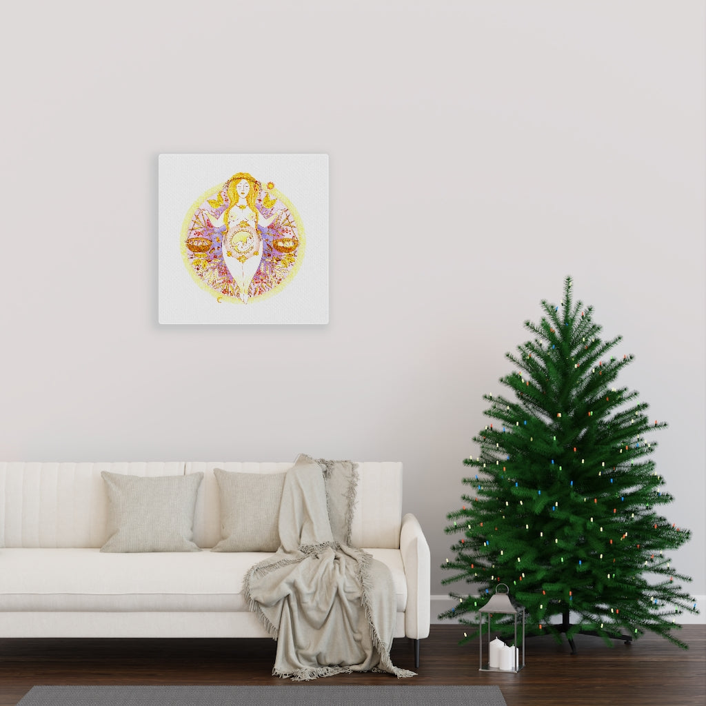 Zodiac Sign Canvas (Libra)