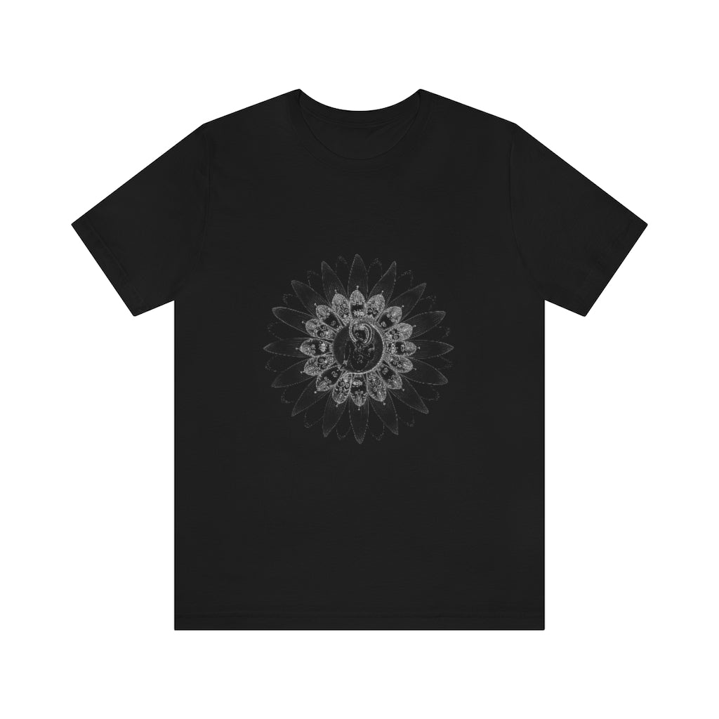 Zodiac Sign T Shirt Black (Leo) Men Edition