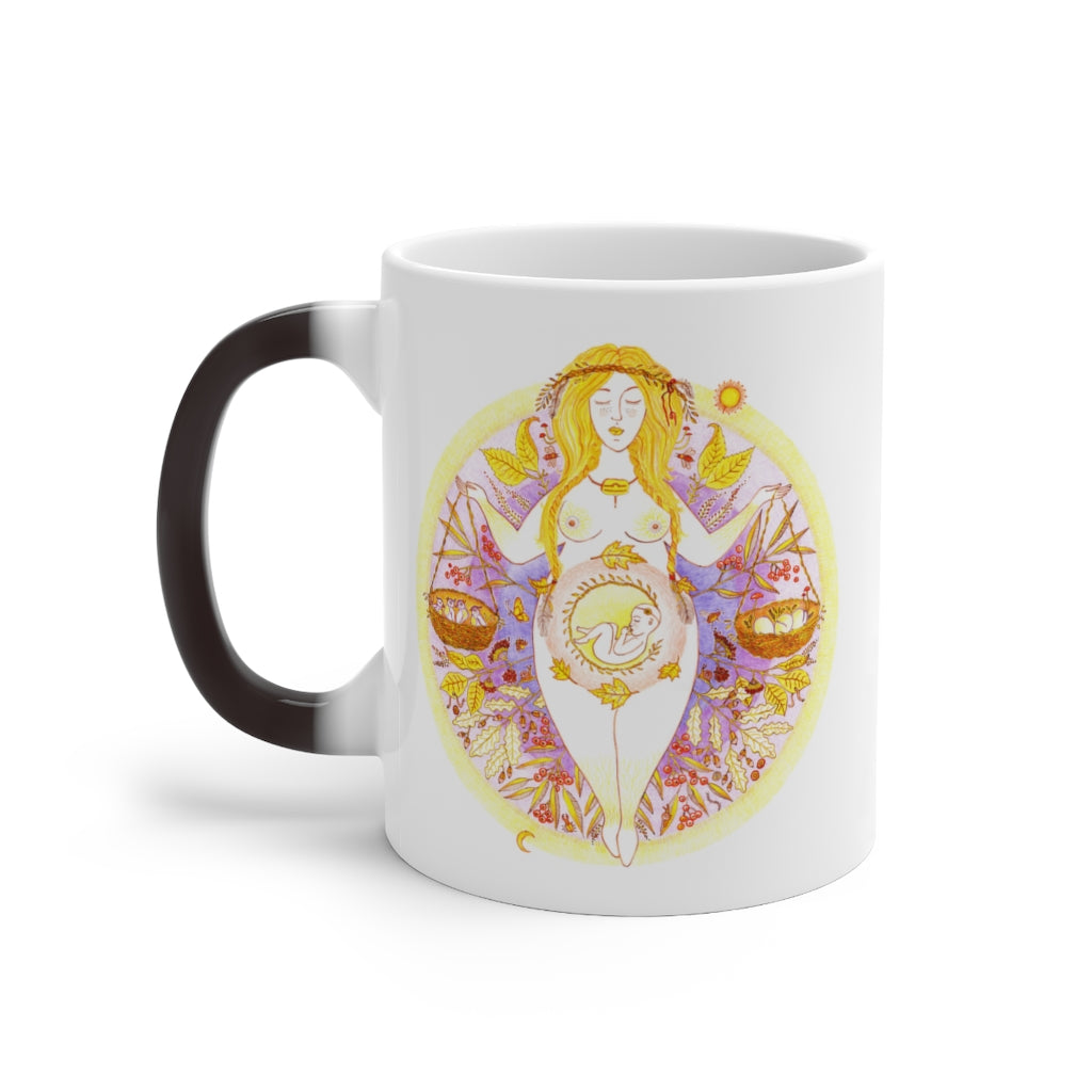 Zodiac Sign Color Changing Mug (Libra)