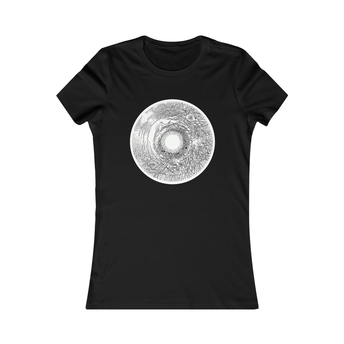 Art T Shirt (Birds) White