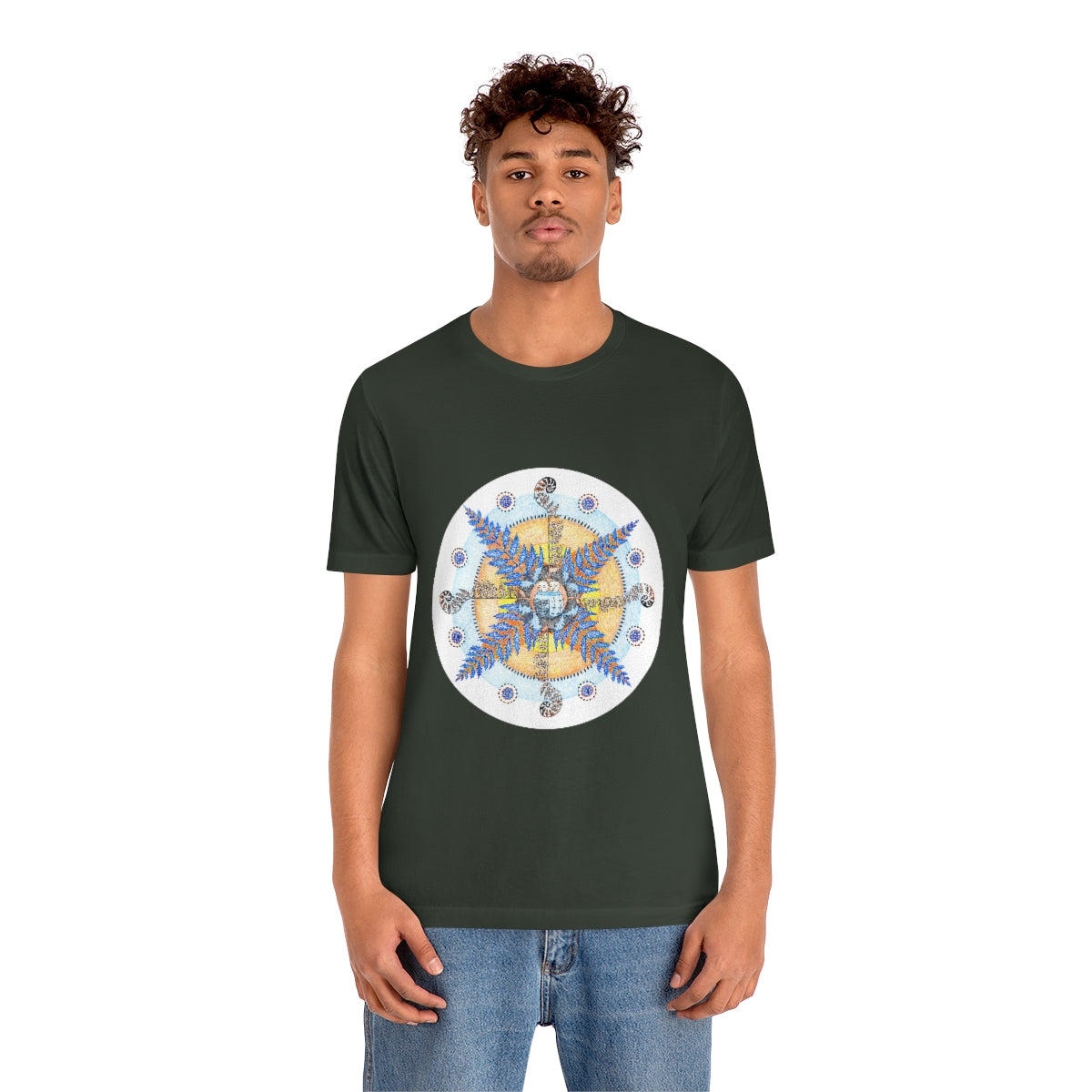 T Shirt (Lullaby of Fern Flower) Unisex Regular Fit