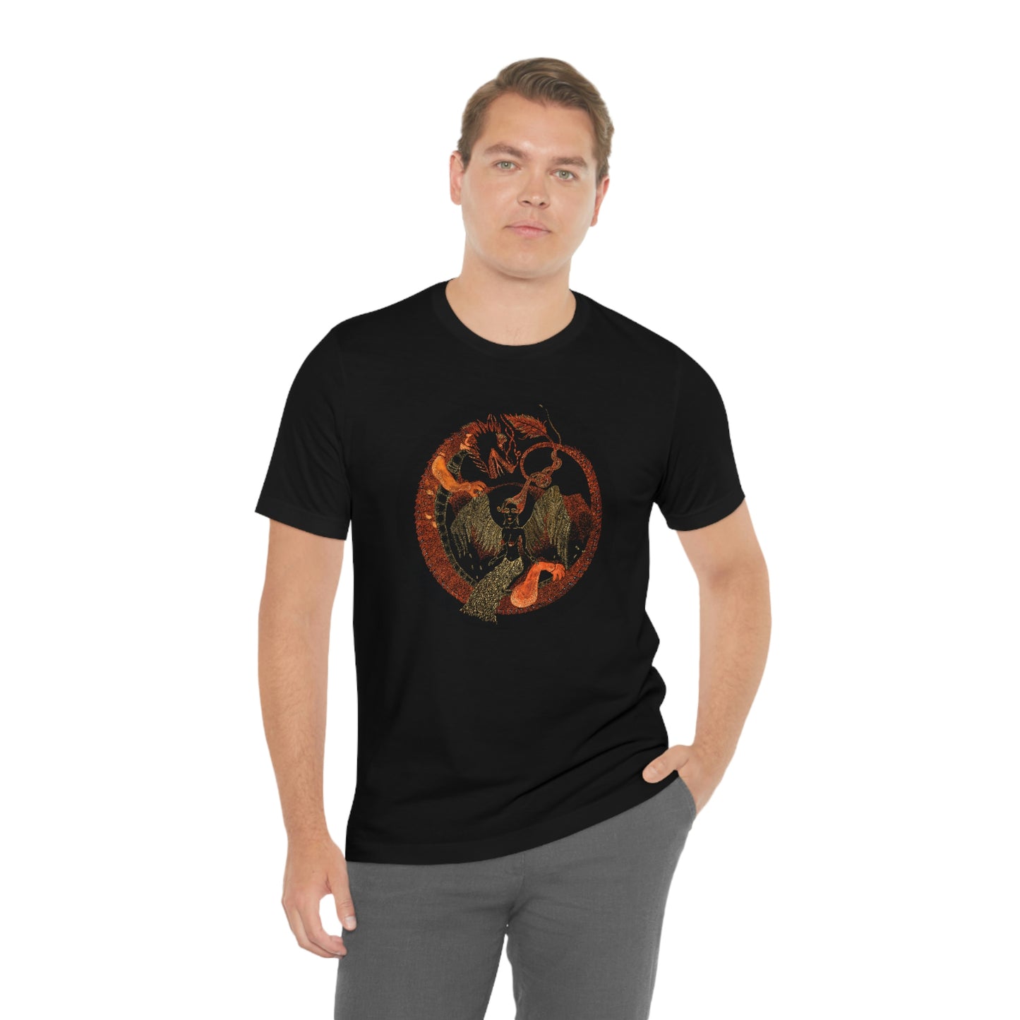 Chinese Zodiac Sign T Shirt (Dragon) Unisex Regular Fit