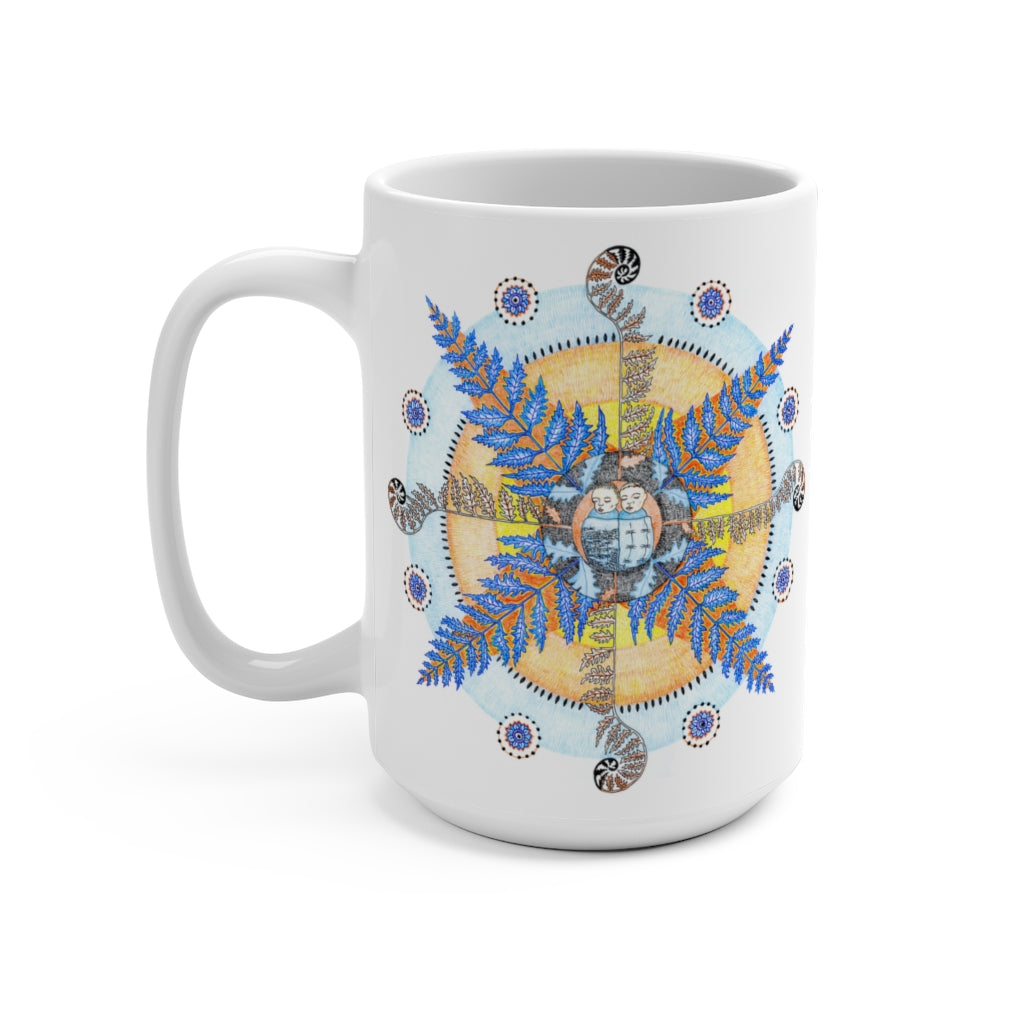 Art Mug (Lullaby of Fern Flower) 15oz