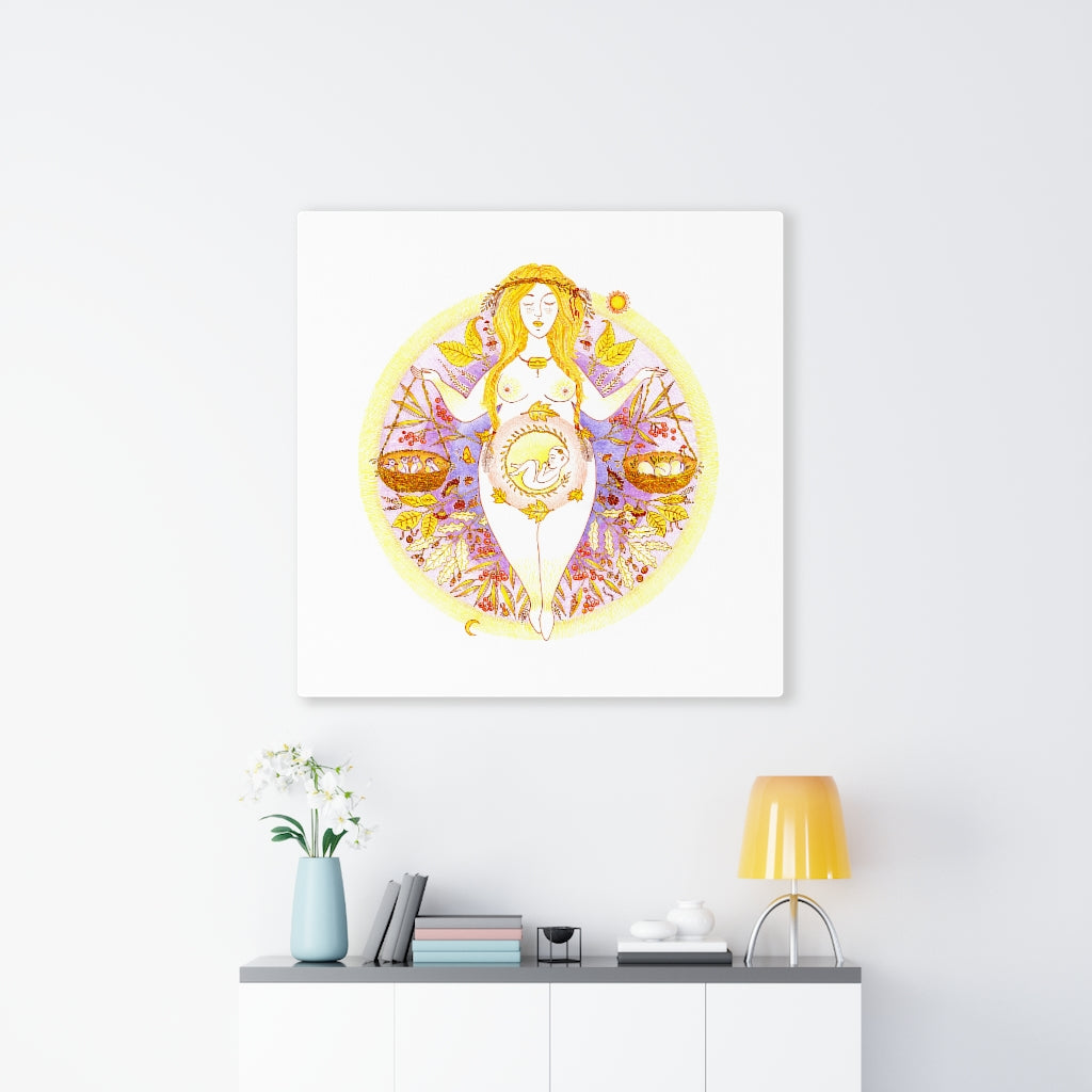 Zodiac Sign Canvas (Libra)