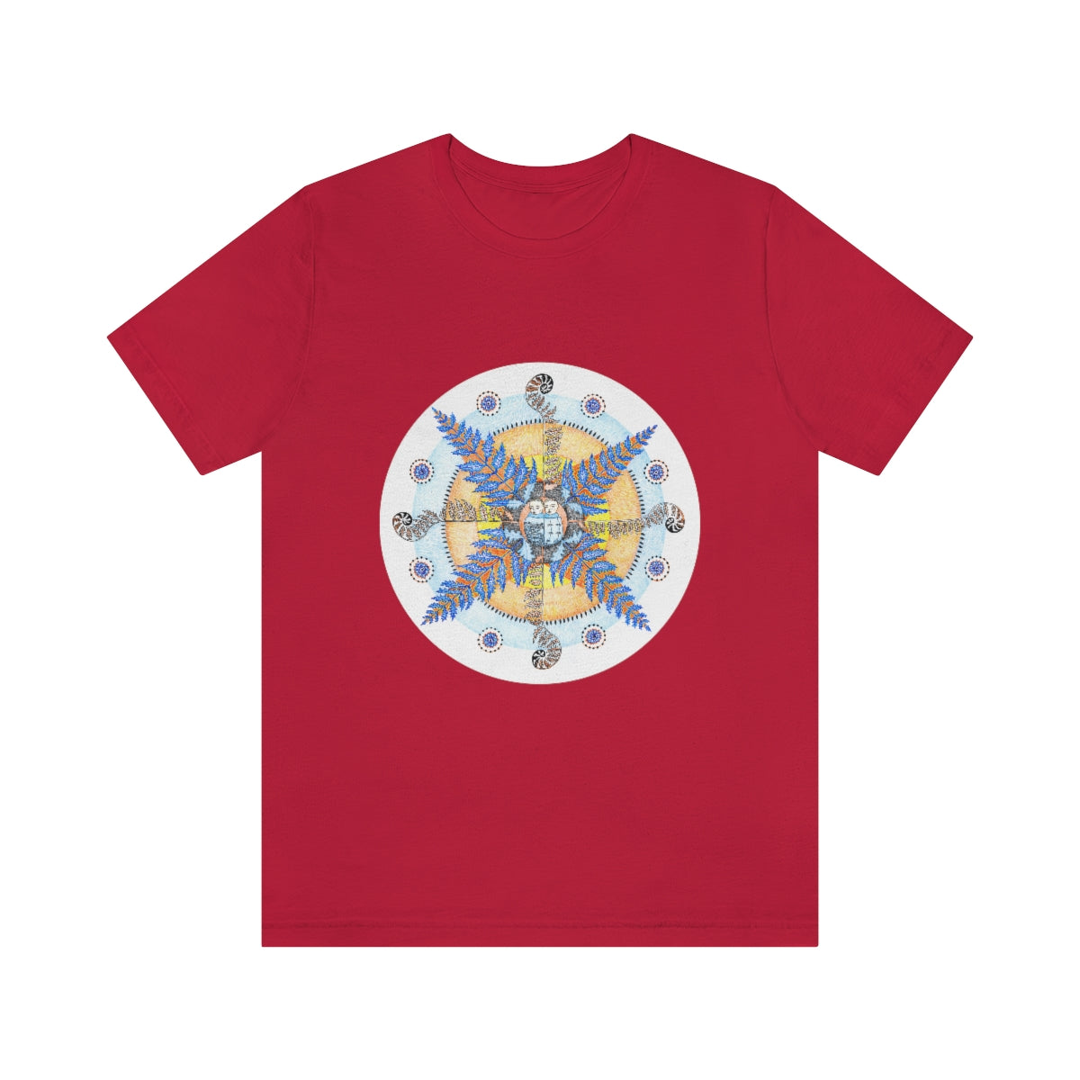 T Shirt (Lullaby of Fern Flower) Unisex Regular Fit