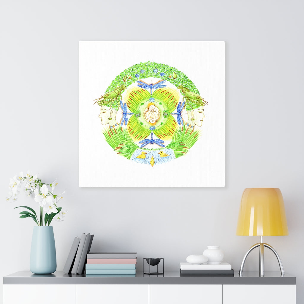 Zodiac Sign Canvas (Cancer)