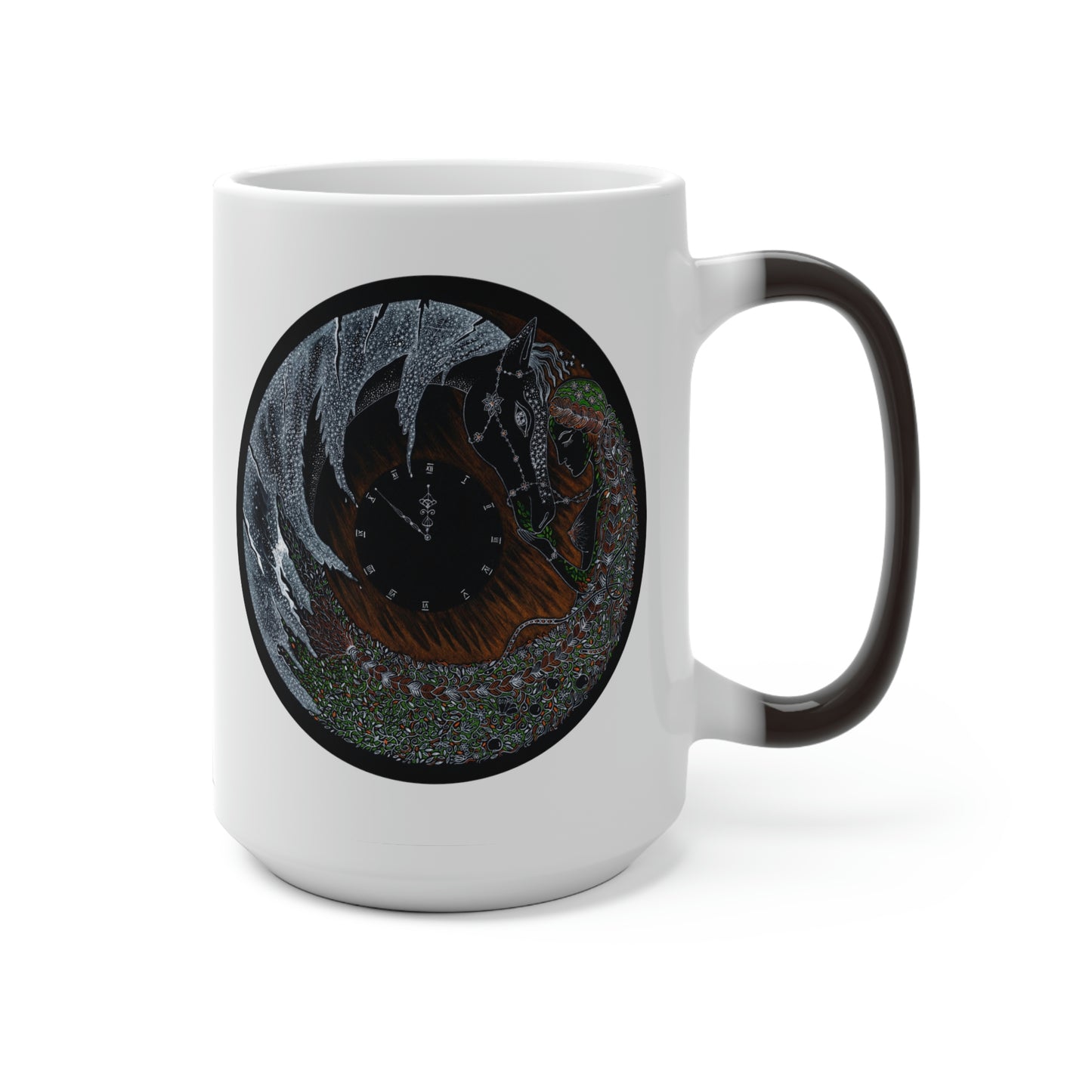 Chinese Zodiac Sign Color Changing Mug (Horse)