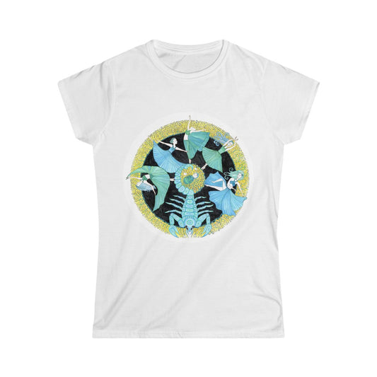 Zodiac Sign T Shirt (Scorpio) Semi Slim Fit