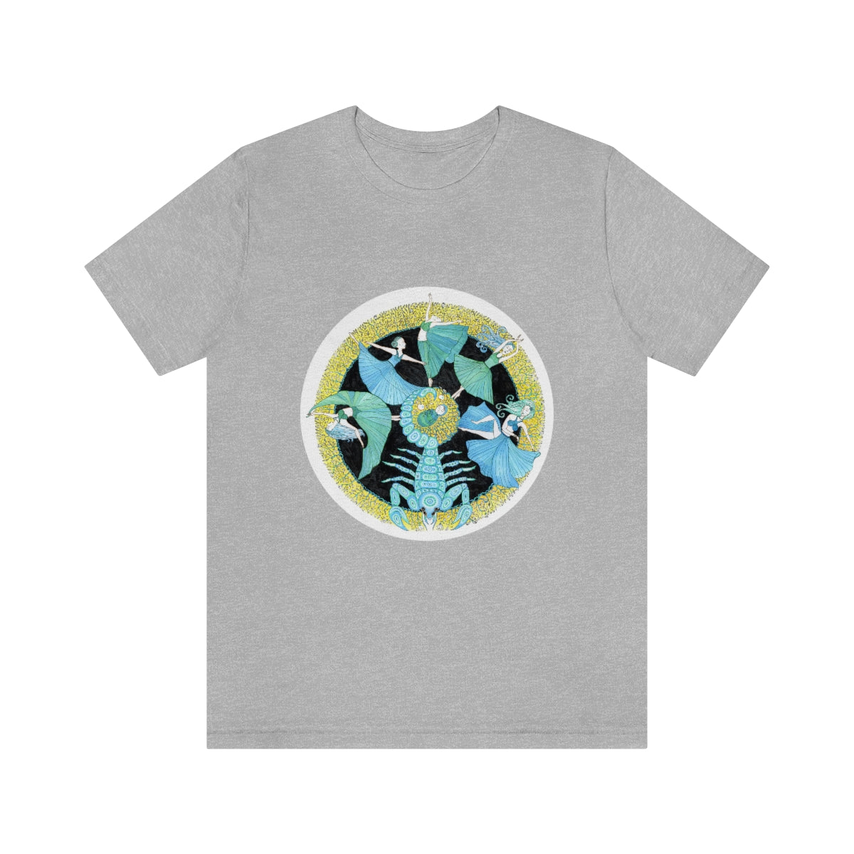 Zodiac Sign T Shirt (Scorpio) Unisex Regular Fit