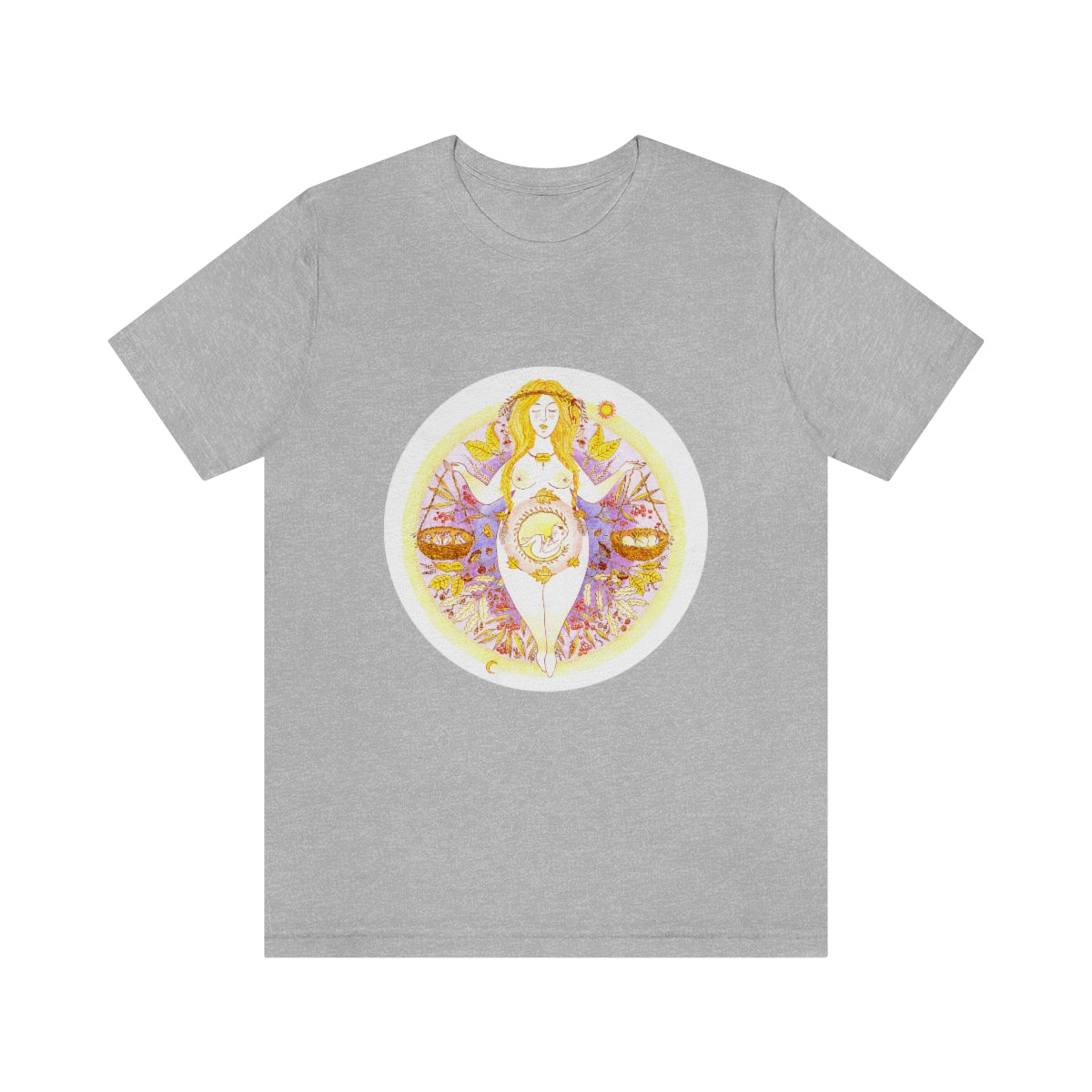 Zodiac Sign T Shirt (Libra) Unisex Regular Fit