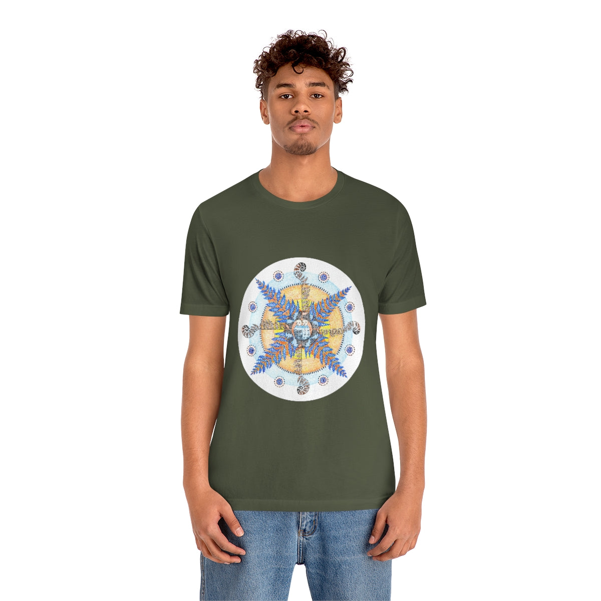 T Shirt (Lullaby of Fern Flower) Unisex Regular Fit