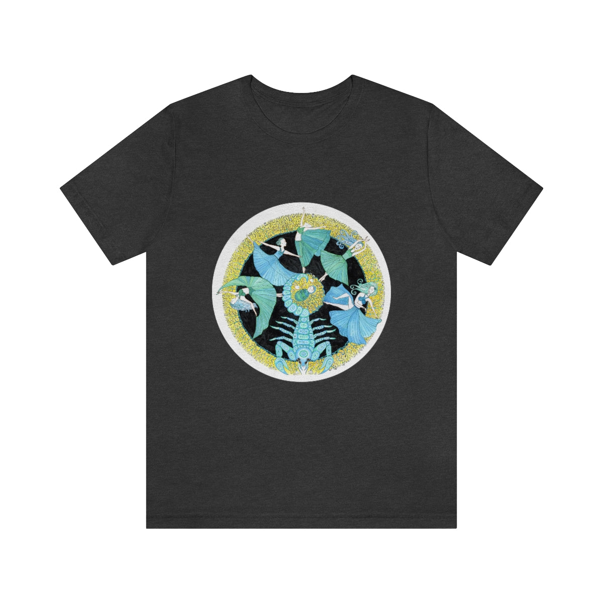 Zodiac Sign T Shirt (Scorpio) Unisex Regular Fit