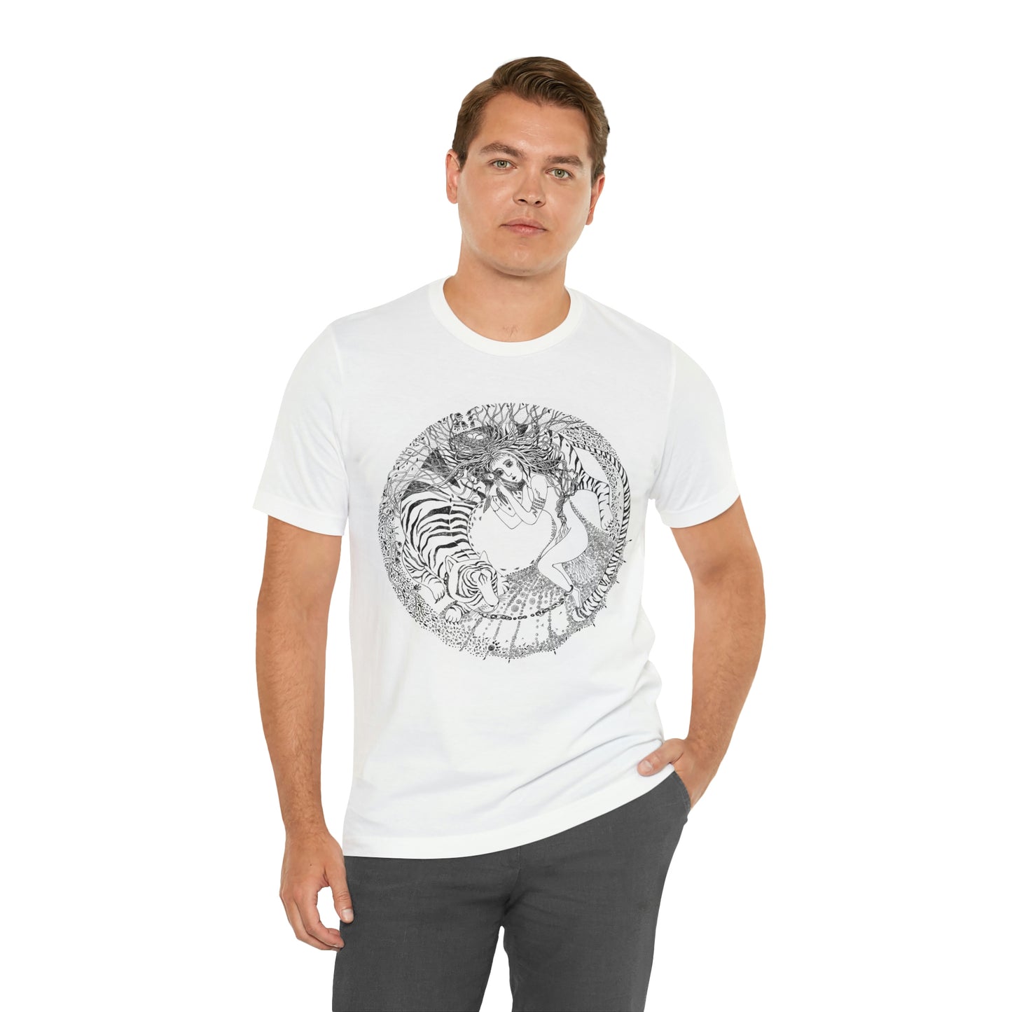 Chinese Years Sigh (Tiger) Man White Edition