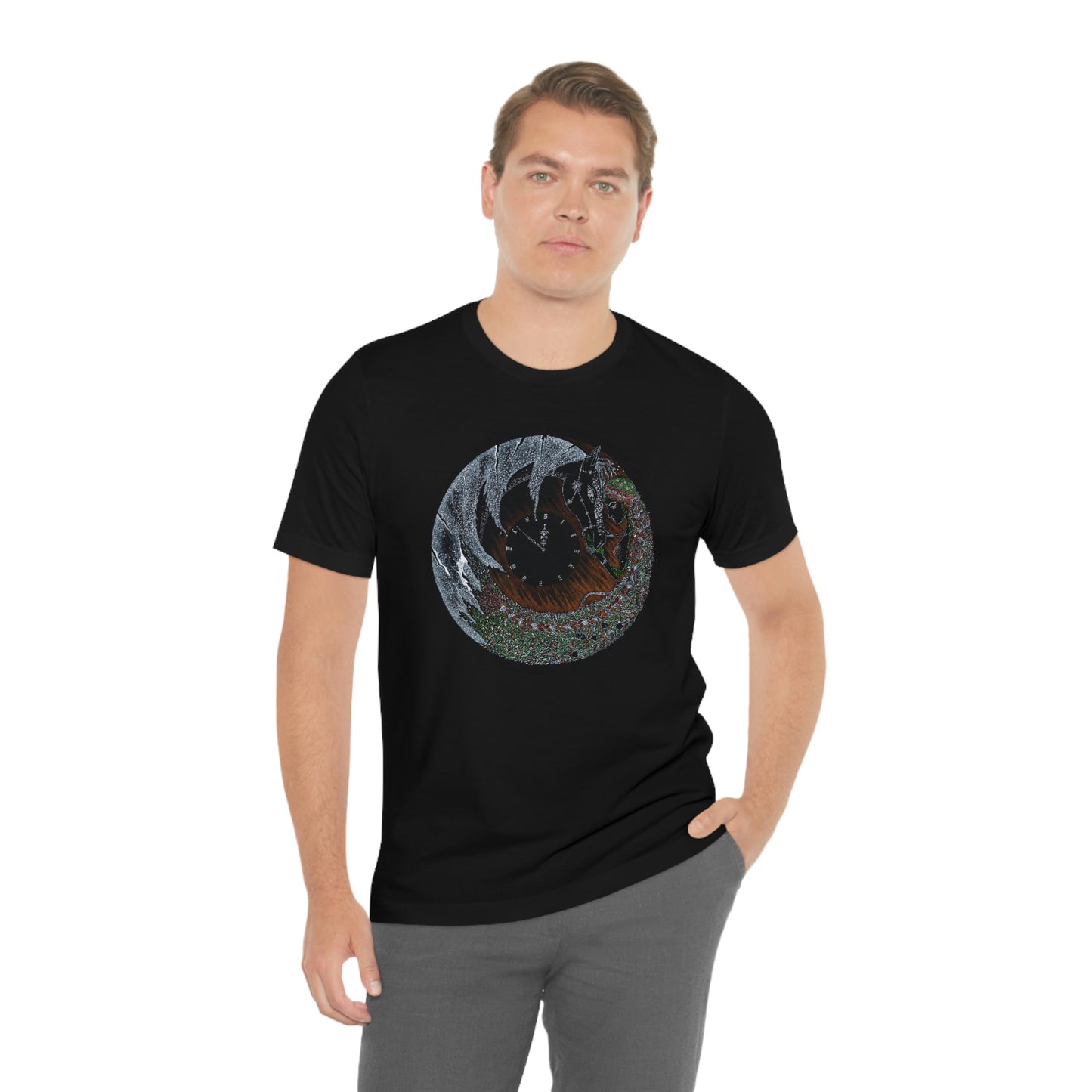 Chinese Zodiac Sign T Shirt (Horse) Unisex Regular Fit