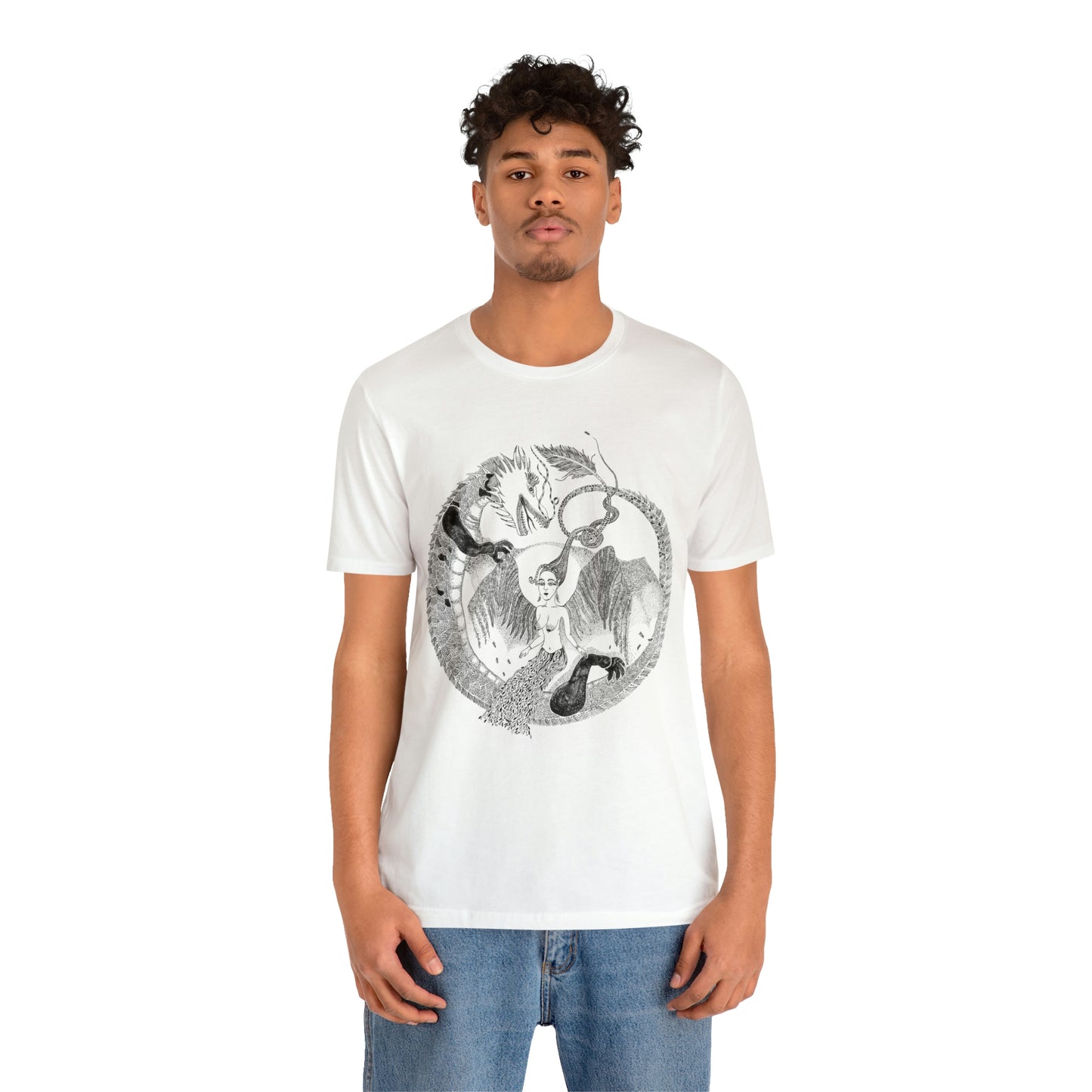 Chinese Years Sign (Dragon) Man White Edition