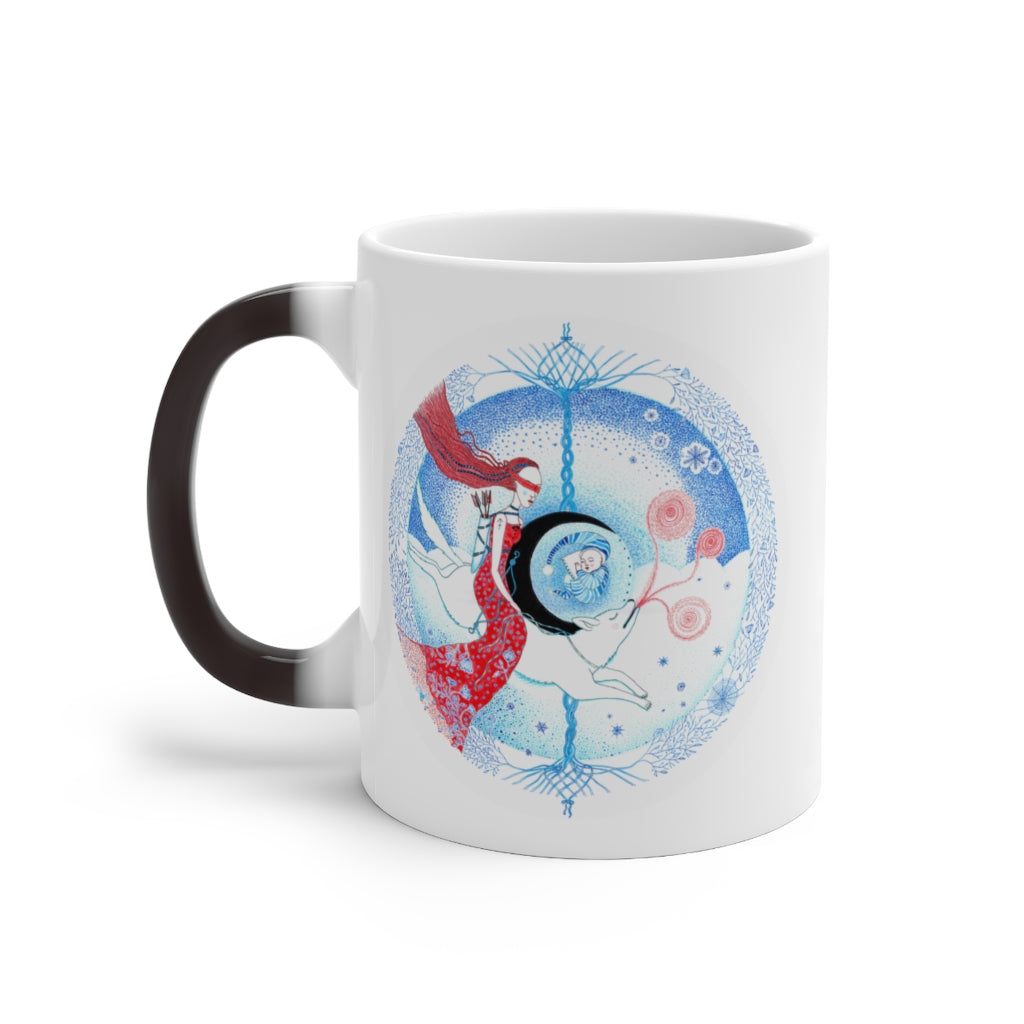 Zodiac Sign Color Changing Mug (Sagittarius)