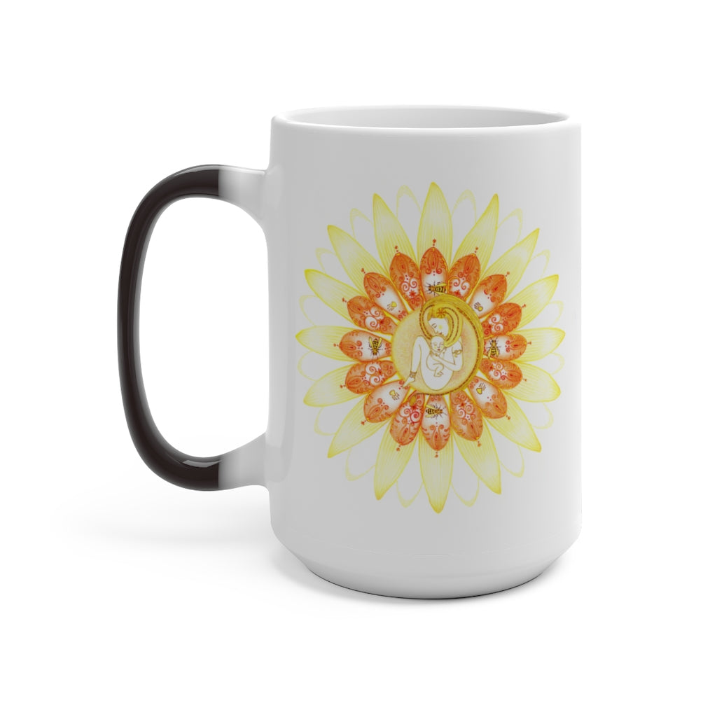 Zodiac Sign Color Changing Mug (Leo)